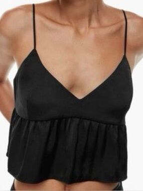 Black Spaghetti Strap Top